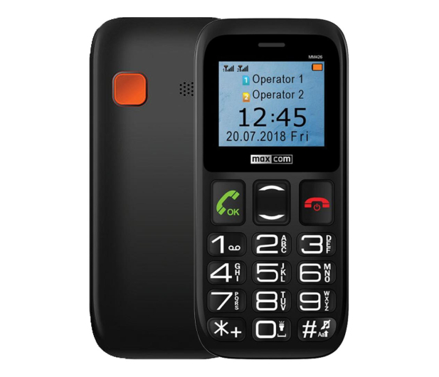 MAXCOM MM426 Czarny - 1123659 - zdjęcie